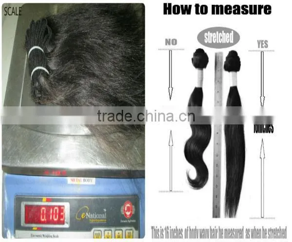 Machine weft virgin indian remy hair