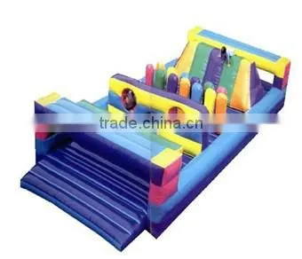 funny inflatable obstacle course , inflatable obstacke for kids and adults