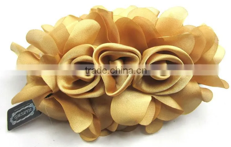Fashion jewelry elegant sequin decorative plastic hair claws