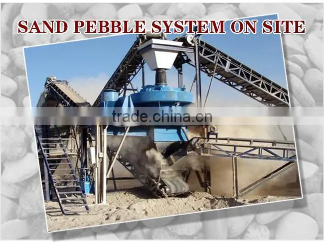 Excellent quality river stone sand making product line with great price