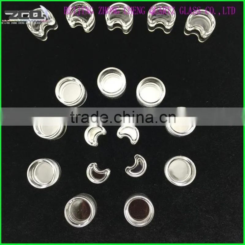 2016 The Newest Quartz Glass Crucible Fused Silica Irregular Furnace