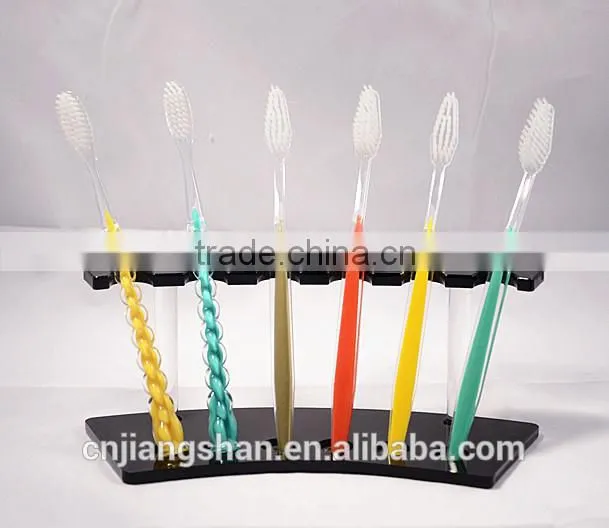 disposable toothbrush with small toothpaste