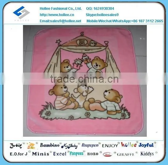 BC1088 America colon panama baby blanket fleece