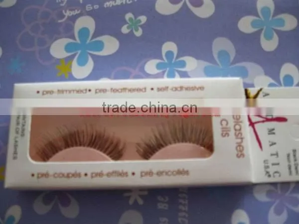 single/individual eyelashes/synthentic eyelash no MOQ