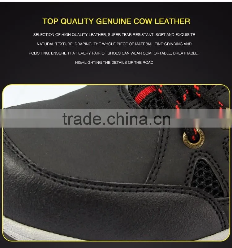 2016 new design waterproof and breathable outdoor safety shoes