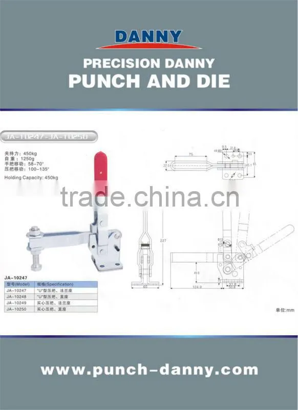 China push pull action toggle clamps 302FM