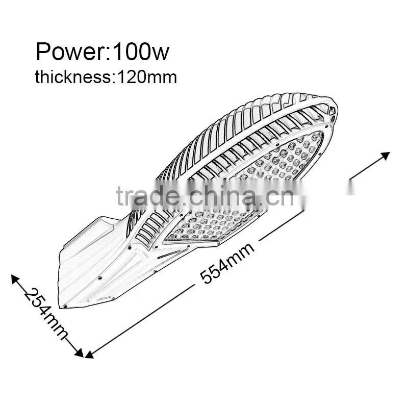 60W led street lamp retro led street light