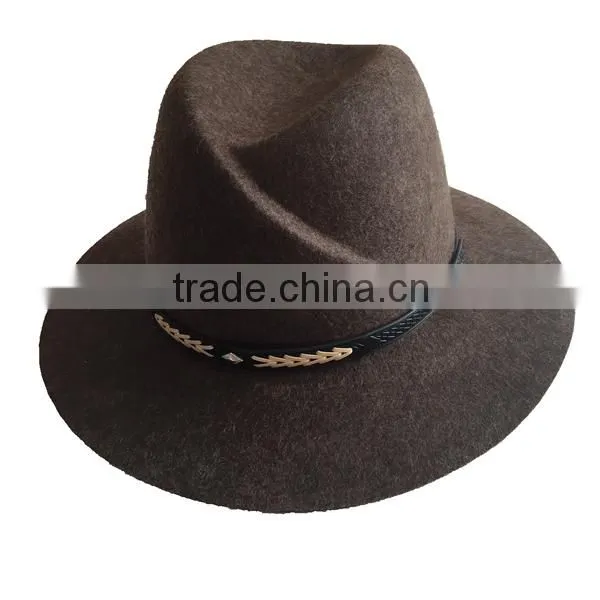 high quality wool felt hats outdoor hats