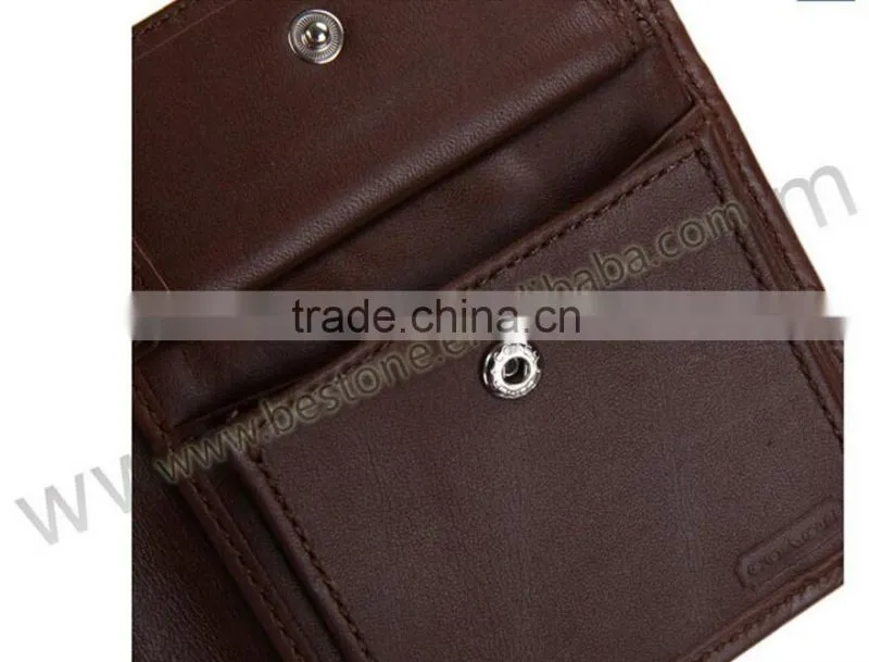 Blocking Genuine Leather Men's Wallet
