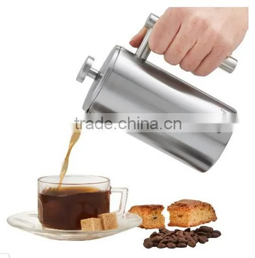 Succinct Unique Stainless Steel French Press Coffee Maker