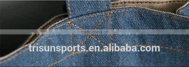 new style blue jeans handbag for young girls