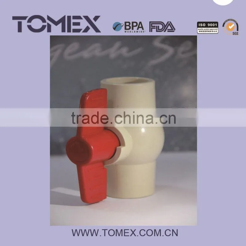 2015 plastic pipe fittings plastic pvc water stop valve