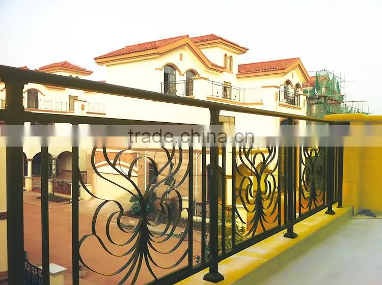 Cheap price of galvanized Steel Railing, metal balcony railing for sale