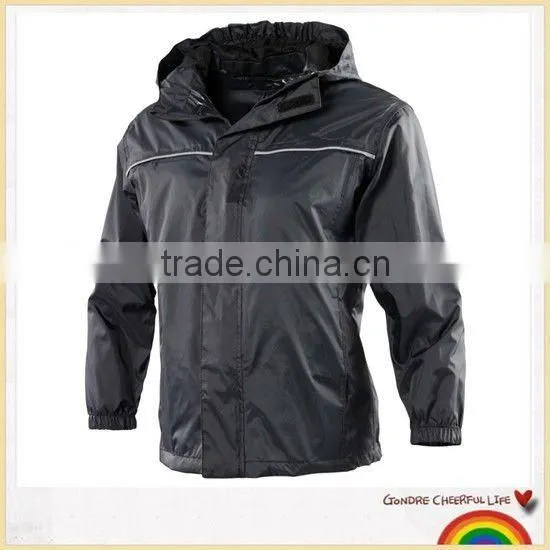 Boys hooded rain jacket