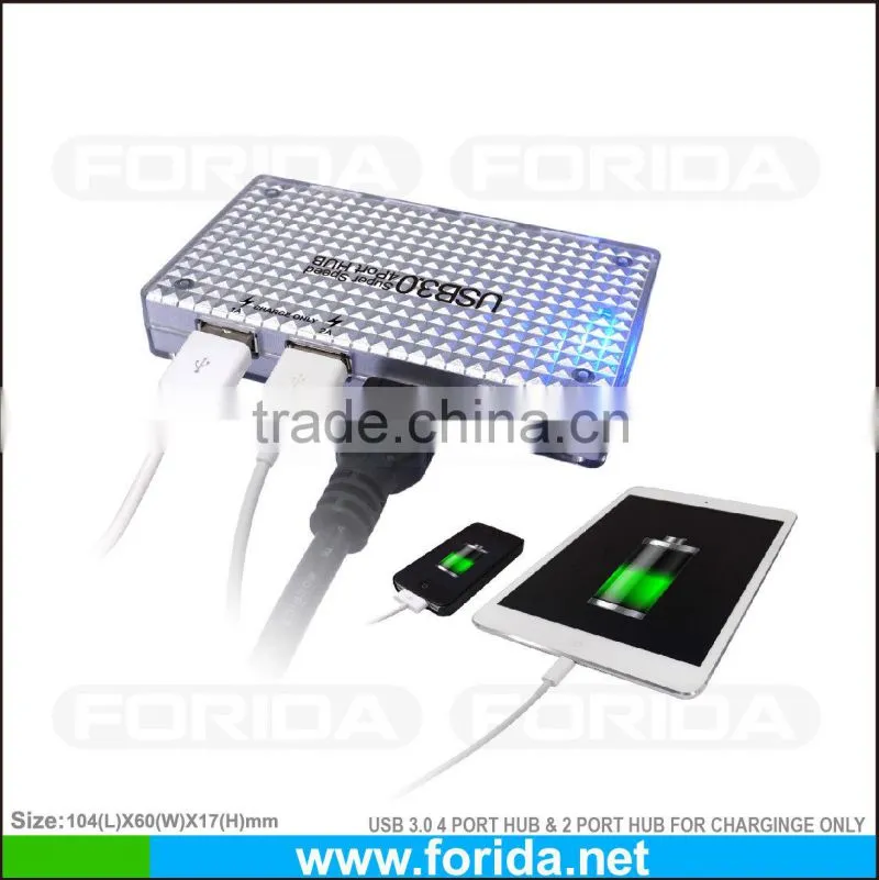 multi color and best powered usb 3.0 hub made in china