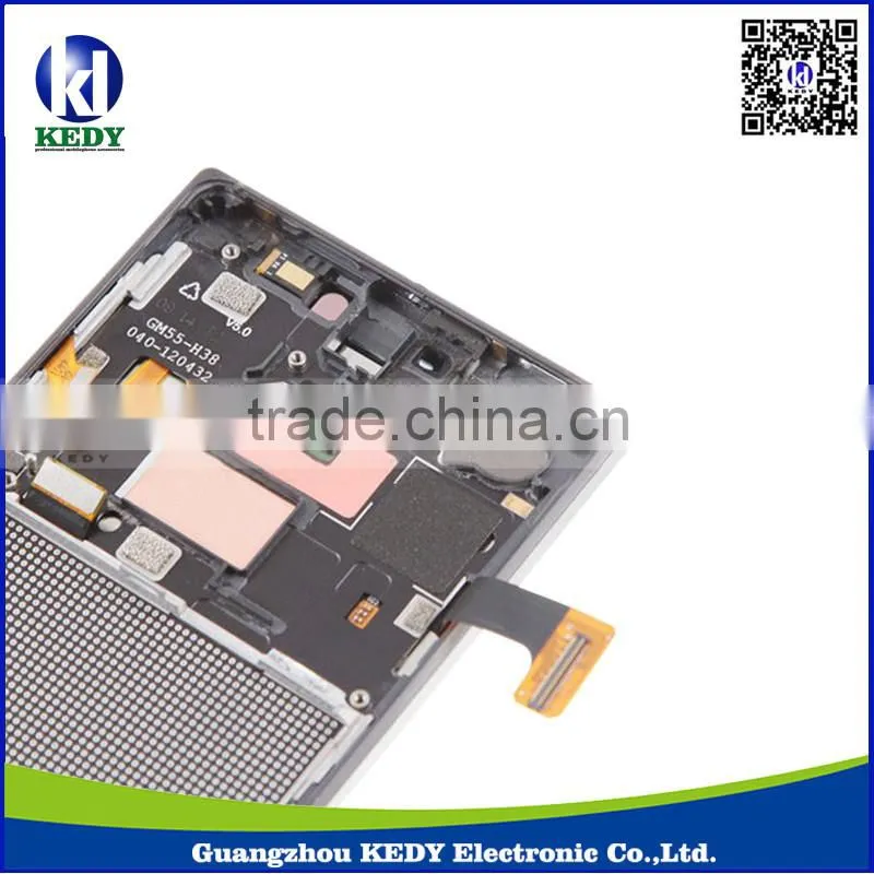 Original LCD Screen with Frame Repair Parts for Nokia Lumia 830 with Digitizer Touch Assembly
