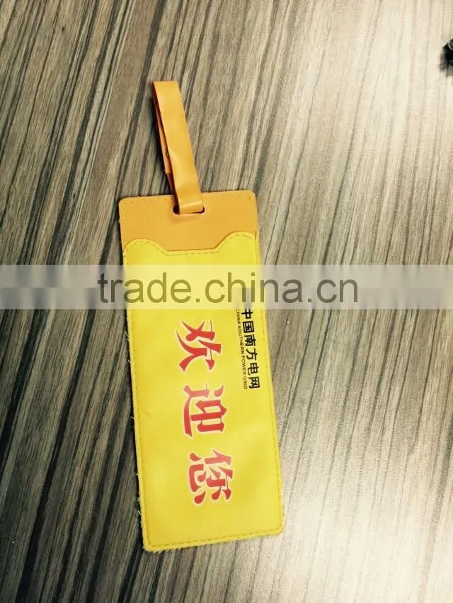 custom aluminum luggage tag