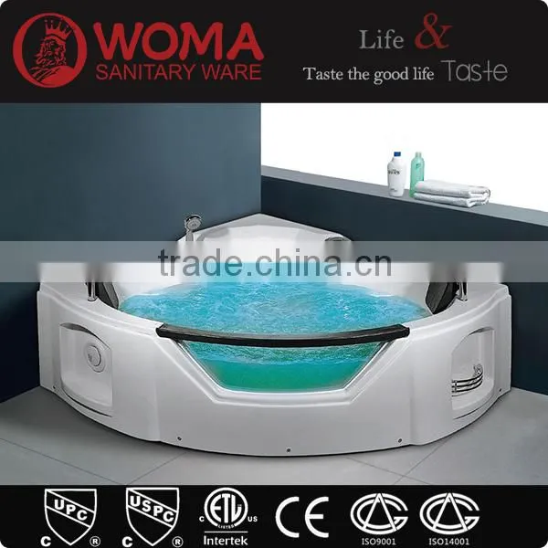 Q322M cupc acrylic bathtub/ cheap air bubbles massage bathtub