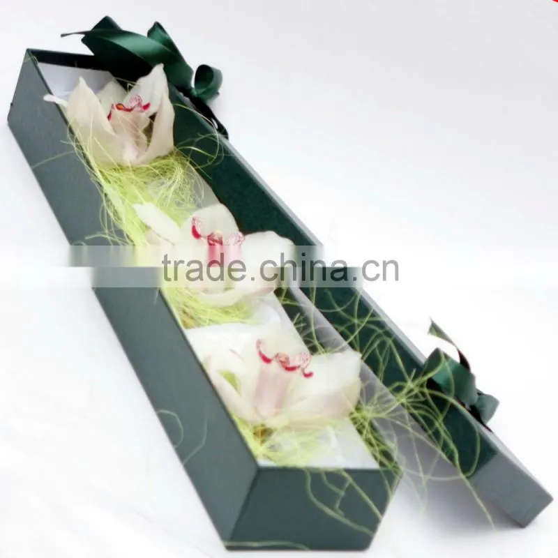 custom fashion luxury flower cardboard box gift