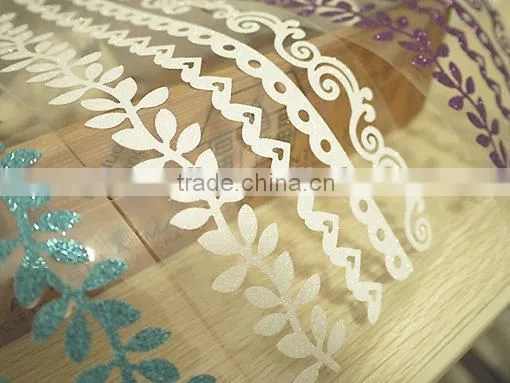 3m vinyl snowflake glitter stickers