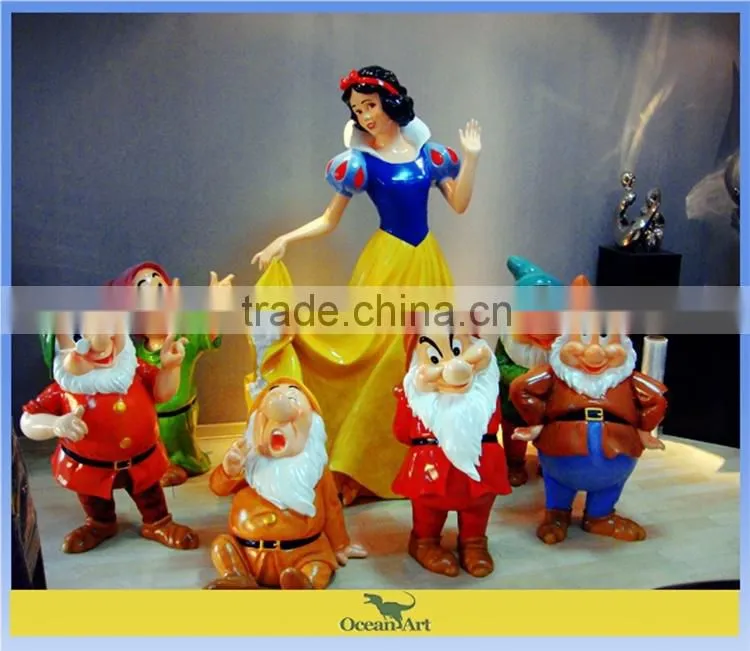 Manufacturer Fiberglass Princess Statue