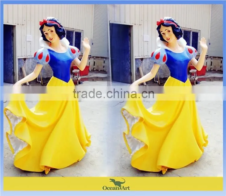 Manufacturer Fiberglass Princess Statue
