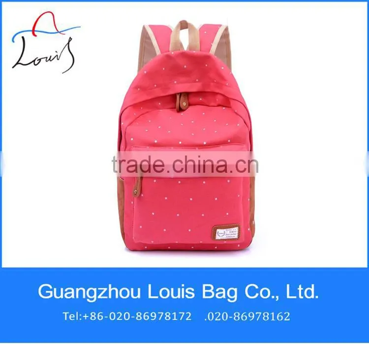 2015 teenage girls school backpack