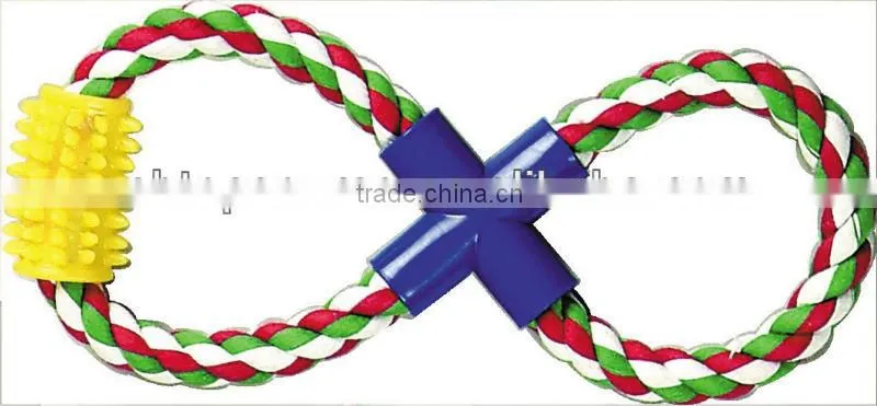 hot dog rope toy