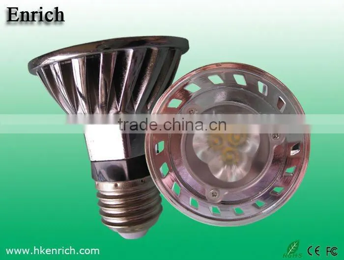 3x2w E27 LED PAR20