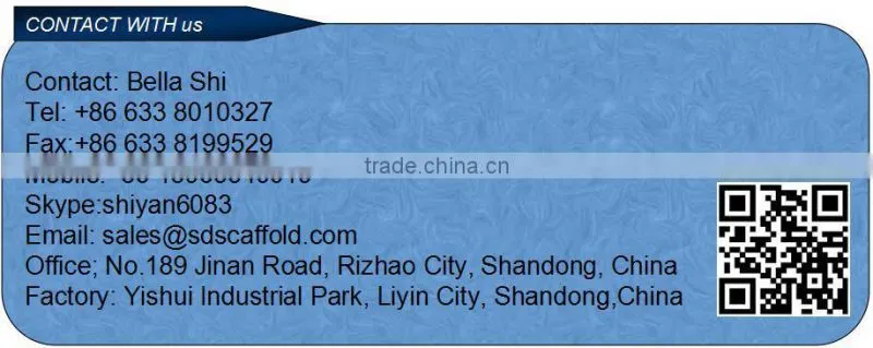 Rizhao Factory Scaffolding Fitting Drop Forged Putlog Coupler