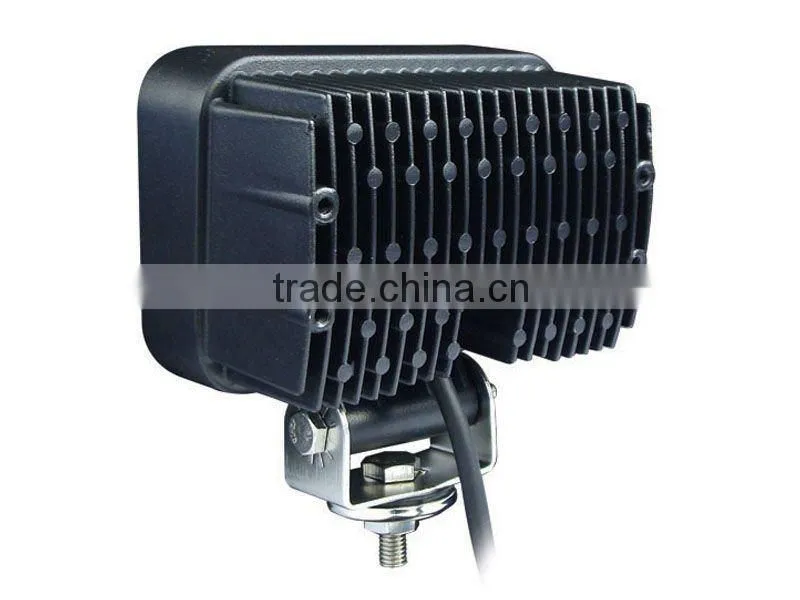 Wide flood 120 degree led tractor lights,car accessories 50W LED work light, waterproof auto lamp