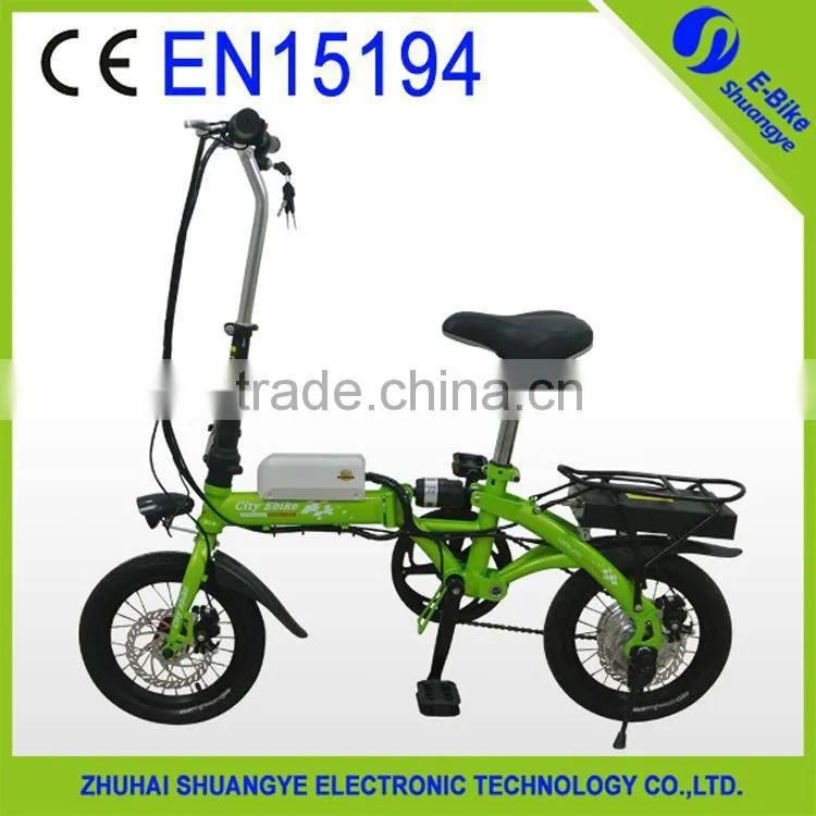 Trendy design 26" electric folding bicycle mountain bicycle