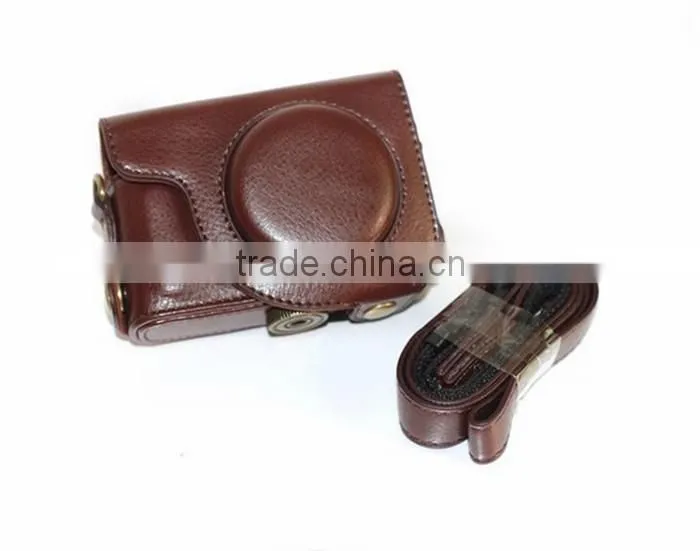Alibaba newest camera protector leather Camera Bag in Dongguan