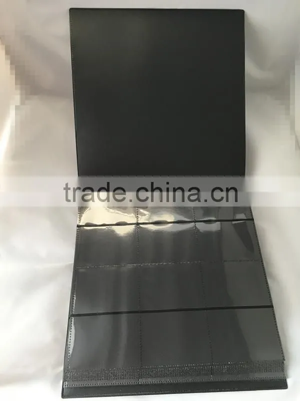 OEM customized Card album binder with 4 pocket PP porfolios Dongguan factory
