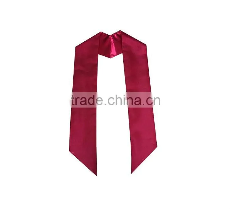 wholesale Red shiny satin plain stoles