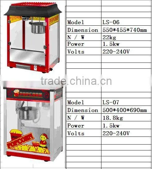 western type popcorn machine/popcorn maker