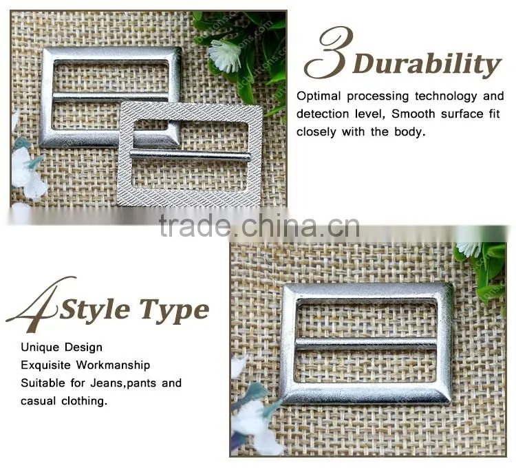 SGS metal accessories for bags zinc alloy buckel for leather bag