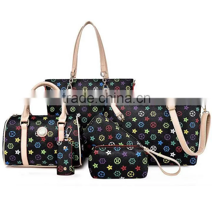 Hot sale fashion custom hand lady hand bag stock