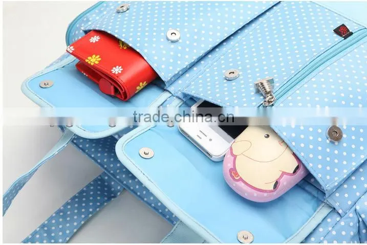 Hot sale diaper bag baby nappy changing bag