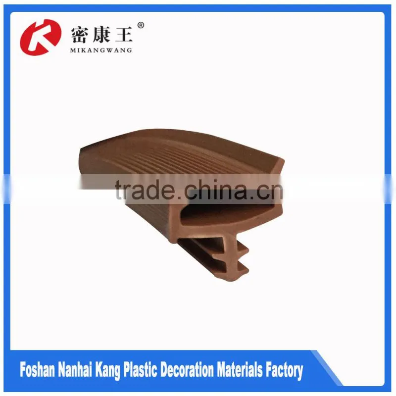 Rail and transport use door seal rubber fender stripping