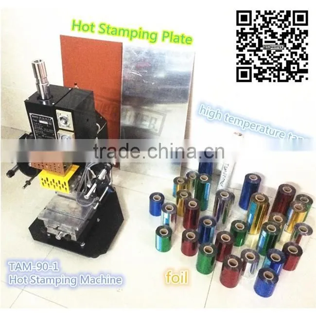 TAM-90-1 high product Hot foil Stamping Machine