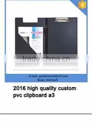 2016 new leather hotel cashier clip