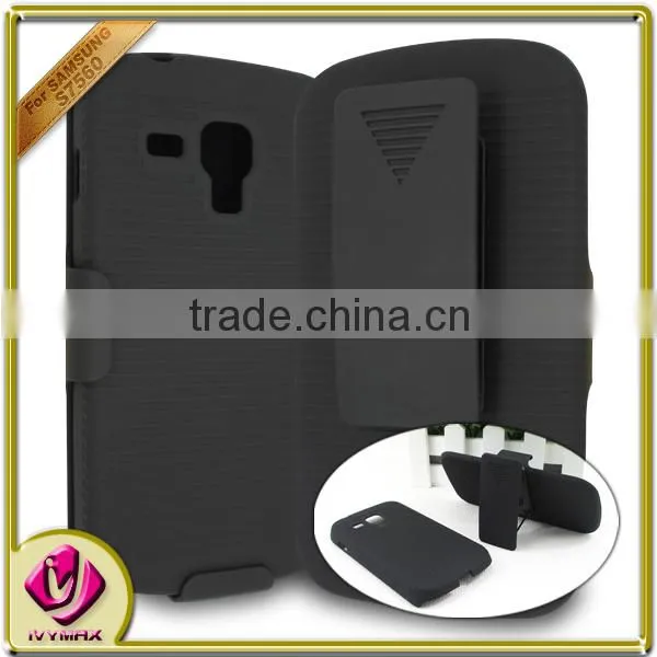 2 in 1 case for samsung galaxy s dous S7562/S7560 cell phone cover