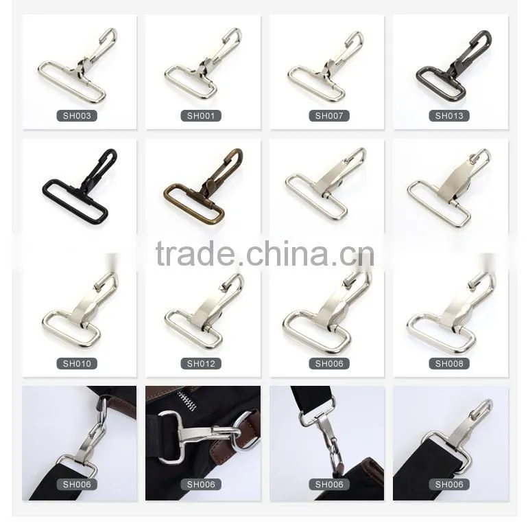 Metal snap hook/ bag buckle for handbag leather bag