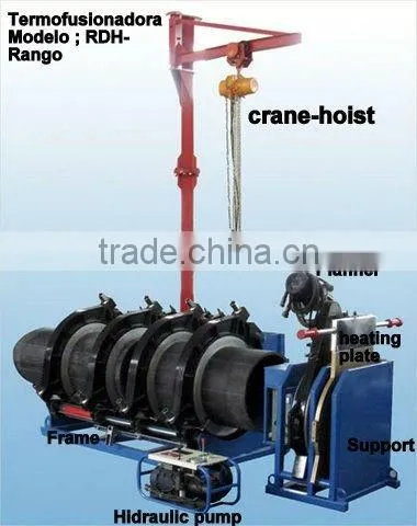 RDH800 Pipe butt fusion welder