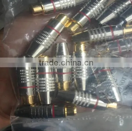 HIGH QUALITY RCA JACK GOLD, RCA CONNECTOR