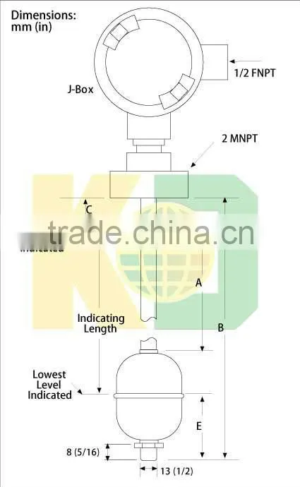 Float Type Continuous Level Transmitter