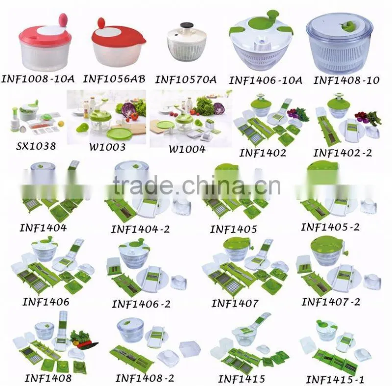 Professional Food Processor Salad Maker Salad Spinner