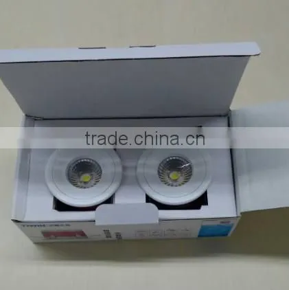 TIWIN 2pcs/pack Ceiling Downlight Wall Recessed Decor Lamp Cool white Cabinet 3W mini led spot light