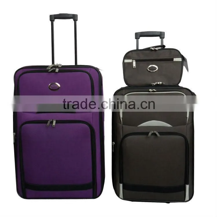 2014China alibaba cheap 2 SETS EVA NEW DESIGN LUGGAGE
